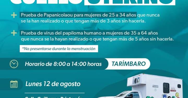 pruebas, papanicolau cuello interino, VPH,