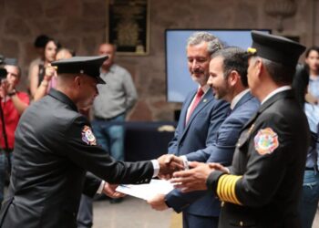 reconocimiento día del bombero
