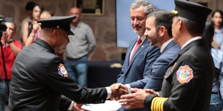 reconocimiento día del bombero