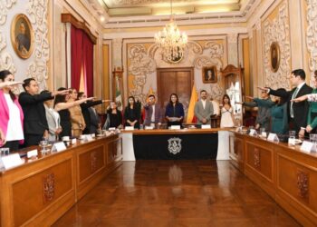 rendición de protesta cabildo juvenil