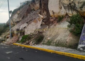 talud en Guadalupe Victoria
