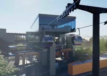 eleférico seguro para las mujeres