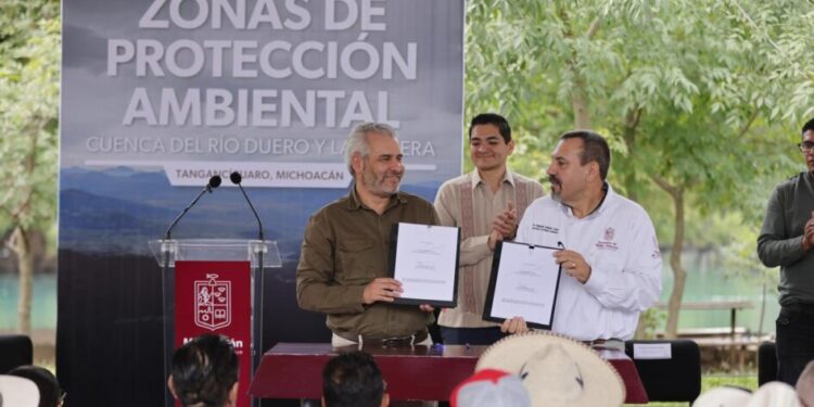 En 3 años Michoacán triplica superficie de Áreas Naturales Protegidas: Bedolla