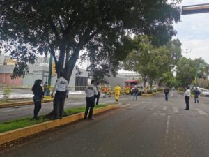 Ayuntamiento atención fuga de ácido clorhidrico