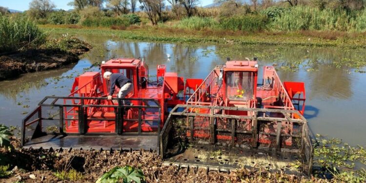 Desazolve Lago de Pátzcuaro