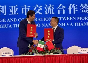 Firman hermanamiento Morelia y Nanning China