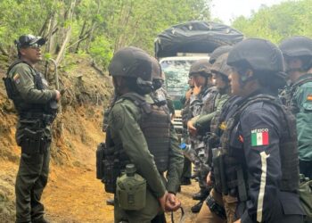 Guardias Civiles capacitación extorsión y secuestro