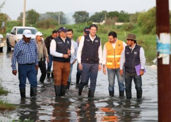 Supervisa Alfonso Martínez, labores de apoyo en los Itzícuaros-Morelia Informativo