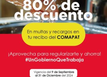 Aprueban descuento del 80% en multas y recargos del COMAPAT