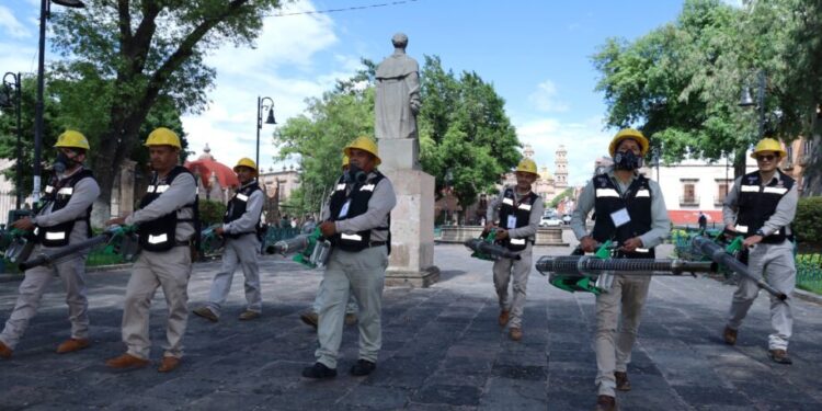 SSM ha fumigado más de 142 mil hectáreas para proteger a michoacanos contra el dengue-Morelia Informativo