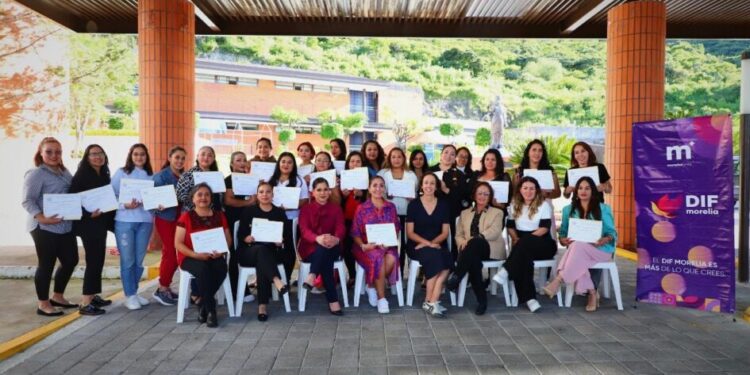 DIF Morelia certifica a educadoras en metodología Montessori con validez internacional-Morelia Informativo
