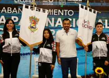 Abanderan a la delegación michoacana rumbo a Paranacionales Conade 2024-Morelia Informativo