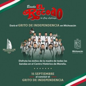 Todo listo para vivir el Grito de Independencia junto a la Banda El Recodo-Morelia Informativo