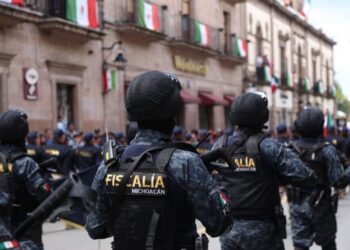 Fiscalía General, presente en el desfile cívico-militar conmemorativo al aniversario del inicio de la Independencia de México-Morelia Informativo