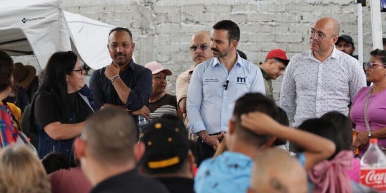 Agradecen vecinas y vecinos de los Itzícuaros apoyo del Gobierno de Morelia durante las lluvias-Morelia Informativo