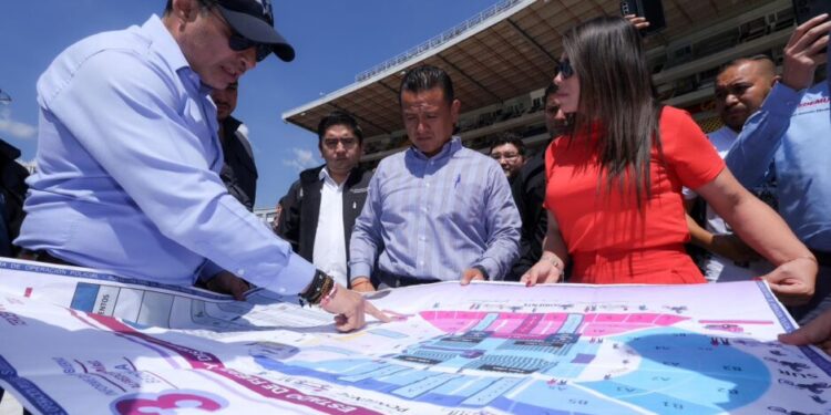 Todo listo en el Morelos para el Tercer Informe de Bedolla-Morelia Informativo