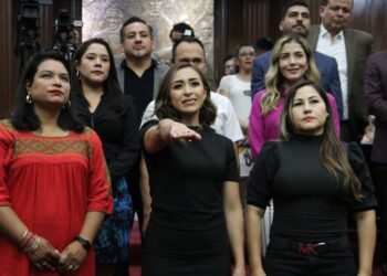 Rinde protesta Grecia Jennifer Aguilar Mercado, nueva diputada local de la 76 Legislatura-Morelia Informativo