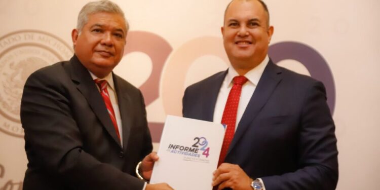 Recibe Congreso del Estado informe de actividades de la CEDH