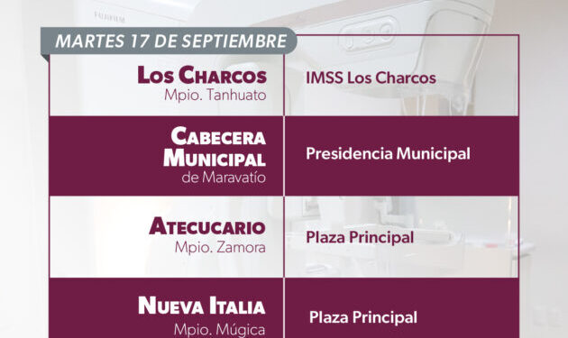 SSM realizará mastografías gratuitas en 6 municipios