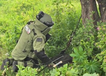 SSP desactiva artefactos explosivos