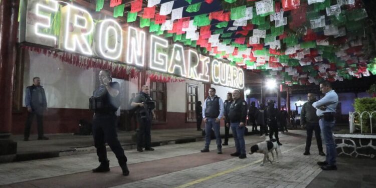 SSP seguridad Región Pátzcuaro