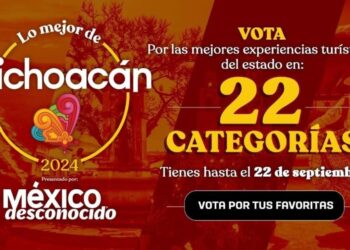 Siguen abiertas las votaciones para escoger a “Lo Mejor de Michoacán”