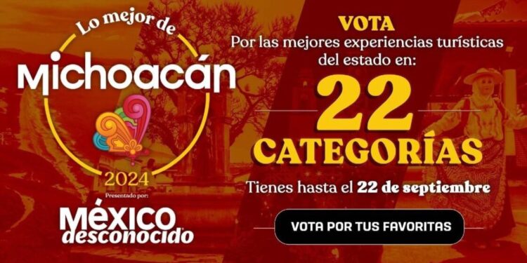 Siguen abiertas las votaciones para escoger a “Lo Mejor de Michoacán”