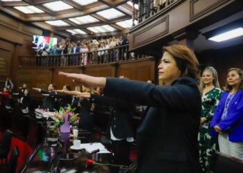 Fabiola Alanís, presidenta de la Junta de Coordinación Política de la 76 Legislatura de Michoacán-Morelia Informativo