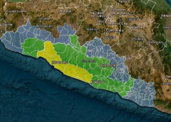 Emiten alerta preventiva para 20 municipios de Michoacán por tormenta tropical John-Morelia Informativo