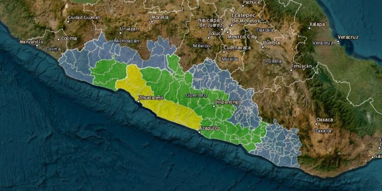 Emiten alerta preventiva para 20 municipios de Michoacán por tormenta tropical John-Morelia Informativo
