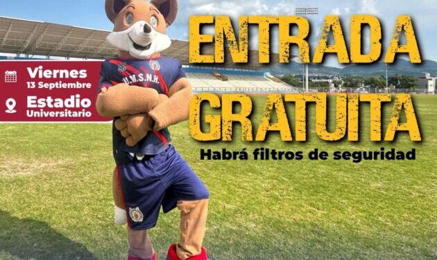 Gratuito, el partido inaugural del equipo de futbol de la Atlético Morelia-UMSNH