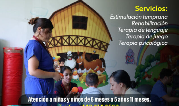 Ofrece SSM atención gratuita a niñas y niños con trastornos de lenguaje y autismo