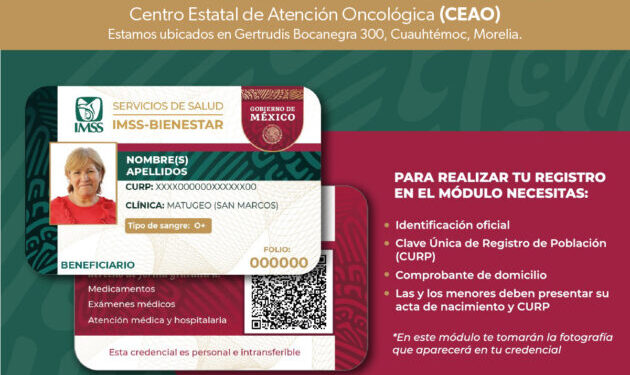 credencial IMSS Bienestar