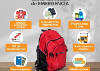 Ante lluvias ocasionadas por huracán John, prepara tu mochila de emergencia