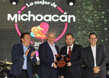 Agradece Bedolla a revista México Desconocido entrega de premios Lo Mejor de Michoacán