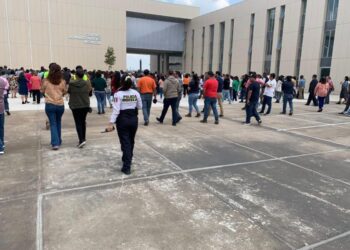simulacro nacional Policía Morelia, PC y bomberos