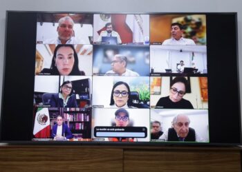 Alfredo Ramíez reunión virtual con Sheinbaum