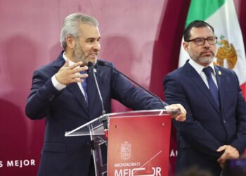 La tendencia es a la baja en homicidio doloso; pasa Michoacán a 10° lugar nacional: Bedolla