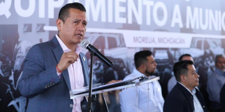 Conmemoración de los Mártires de Uruapan, responsabilidad del Ayuntamiento; Gobierno estatal acude como invitado: Torres Piña