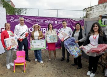 DIF reequipa estancia para hijas e hijos de familias jornaleras en Uruapan