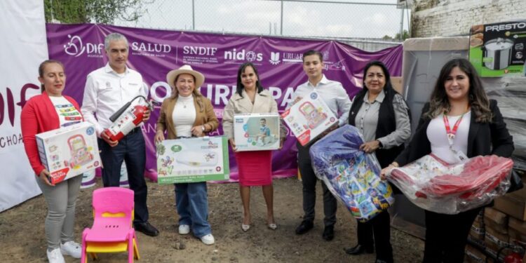 DIF reequipa estancia para hijas e hijos de familias jornaleras en Uruapan
