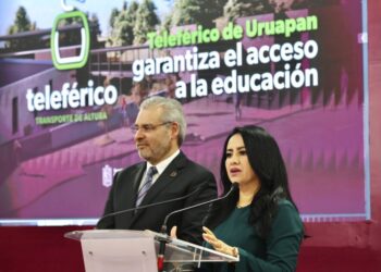 Teleférico de Uruapan contribuirá a reducir el abandono escolar: Gladyz Butanda