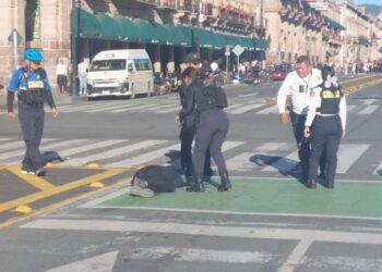 Atiende Policía Morelia evento en el centro de la ciudad-Morelia Informativo