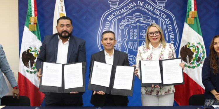 Responsabilidad social valor que comparten UMSNH y FEMSA; signan acuerdo-Morelia Informativo