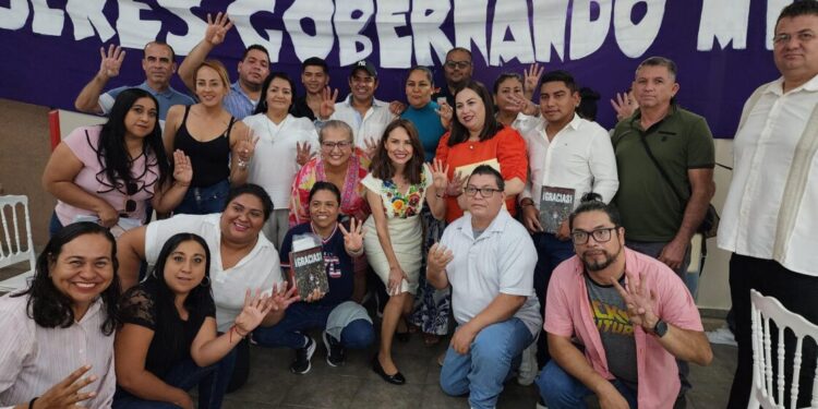 Lleva Nalleli Pedraza a Tierra Caliente y la Costa iniciativa de alternancia de género para candidaturas a la gubernatura