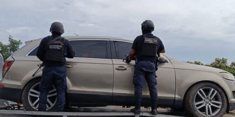 Recupera SSP 37 vehículos en 9 municipios; hay 3 detenidos
