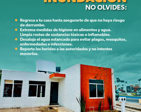 En lluvias, protege la salud de tu familia con estas recomendaciones de la SSM