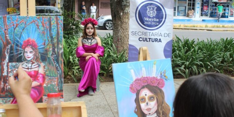 Presentará SeCultura Morelia exposición ‘De lo Efímero a lo Eterno: Retratos de Catrinas’