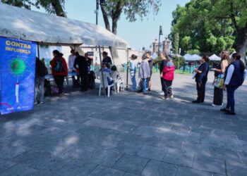 Vacúnate contra la influenza; SSM instala módulo en el Centro de Morelia-Morelia Informativo