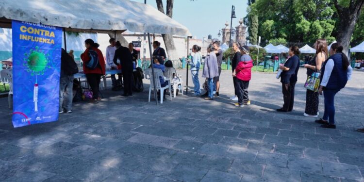 Vacúnate contra la influenza; SSM instala módulo en el Centro de Morelia-Morelia Informativo